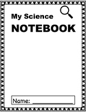 Science Notebook Cover & Worksheets | Teachers Pay Teachers
