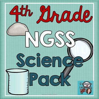 Preview of Science NGSS Fourth Grade Pack