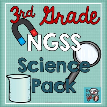 Preview of Science Notebook Printables and Activities- Third Grade