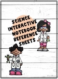 Science Notebook Reference Sheets