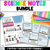 Science Notes Bundle- Test Prep - Printables - 4th & 5th G