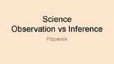 Science Observation vs Inference Slides Game Special Ed Simple