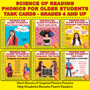 Preview of Science Of Reading: Phonics for Older Students BUNDLE | Reading Comprehension