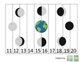 Science Phases of the Moon Number Sequence Puzzle 11-20 pr