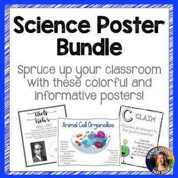 Preview of Science Poster BUNDLE