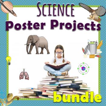 Preview of Science Projects Design a Poster Instructions, Grading Rubrics, Samples Included