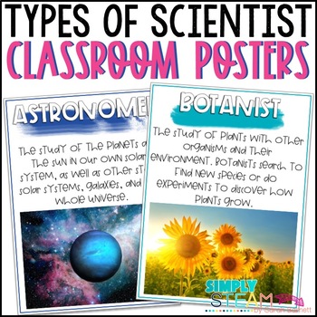 Preview of Kinds of Scientist Posters