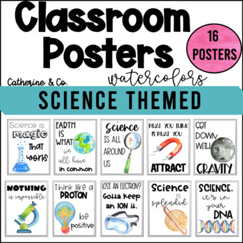 Preview of Science Posters | Classroom Decor