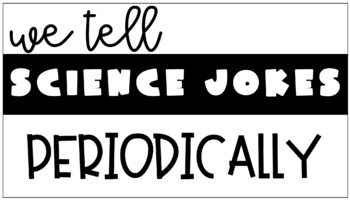 Preview of Science Posters (Puns and Jokes)
