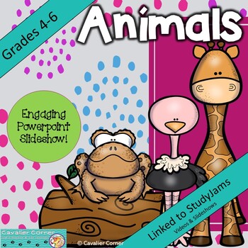 Preview of Science PowerPoint-Animals Grades 4-6 NGSS