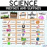 Science Prefixes and Suffixes Bulletin Board