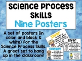 Science Process Skills POSTERS - Set of 9 Posters (in colo