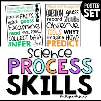 science process skills posters by kaitlynn albani tpt