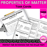 5th Grade | Science | Properties of Matter | Task Cards | 