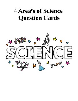 Preview of Science Question Cards