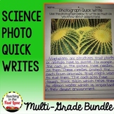 Science Quick Writes Multi-Grade Bundle - Science Writing 