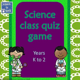 Science Quiz Game K-2