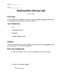 Science Radioactive Decay lab