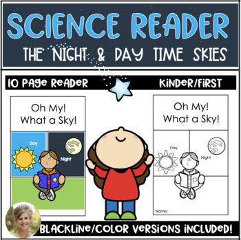 Preview of Day & Night Reader Kindergarten First Science