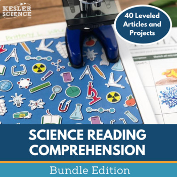 Preview of Science Reading Comprehension Bundle - 40 Reading Passages