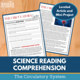 Science Reading Comprehension - Circulatory System - Print