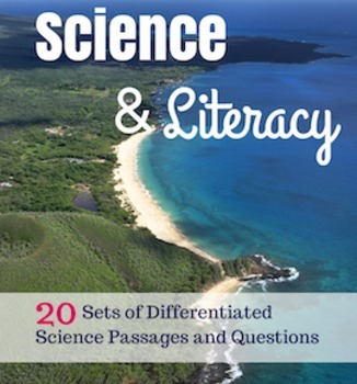 Preview of Science Reading Comprehension Leveled Passages