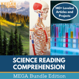 Science Reading Comprehension - MEGA BUNDLE Vol 2, 3, 4