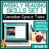 Science Reading Comprehension Skills | Canadian Space Tale