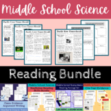 Science Reading Passages Bundle - Cite Text Evidence and C