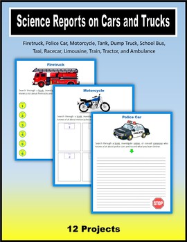 Preview of Science Reports on Cars and Trucks