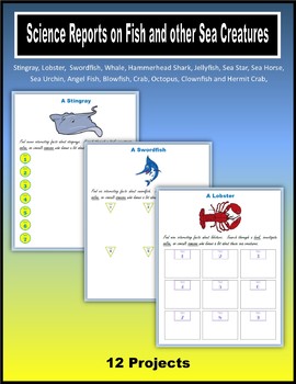 Preview of Science Reports on Fish and other Sea Creatures