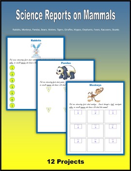 Preview of Science Reports on Mammals