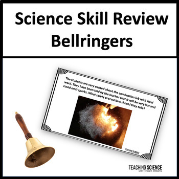 Preview of Science Bell Ringers Science Skills Lab Safety - Scientific Method