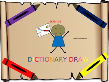 Preview of STAAR and common core science vocabulary review- Pictionary