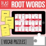Science Root Words Vocabulary Activity | Digital and Print