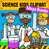 Science & STEM Kids Clipart - Mega Bundle