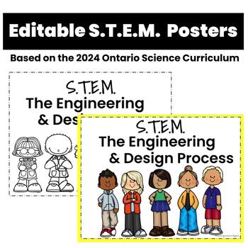 Preview of Science STEM posters Ontario Curriculum Any Strand