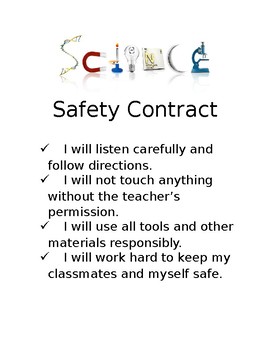 Preview of Science Safety Contract