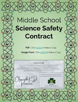 Preview of Science Safety Contract