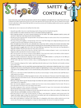 Preview of Science Safety Contract