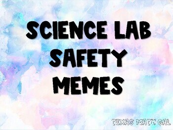 Preview of Science Safety Memes