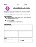 Science Safety Poster Project with Planning