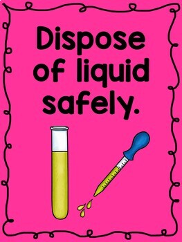 Science Lab Safety Posters by Kayla Renee' | Teachers Pay Teachers