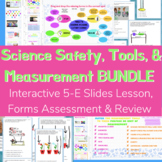 Science Safety, Tools, & Measurement Interactive Slides Lesson & Test