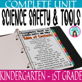Science Safety and Tools COMPLETE UNIT - DIFFERENTIATED