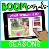 Science: Seasons BOOM CARDS {distance learning}