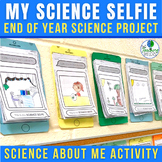 End of Year Science Review Activity | All About Me Science Selfie