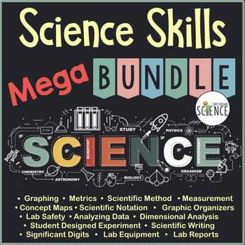 Preview of Science Skills Bundle: Metrics, Measurement, Scientific Method, Graphing