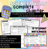 Science Skills Chapter (sigdigs, unit conversion, formula 