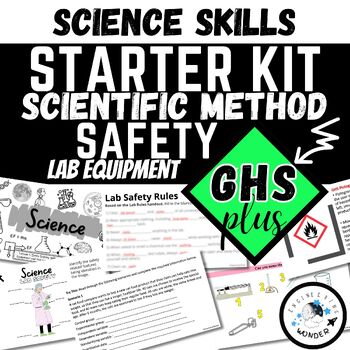 Preview of Science Skills Starter Kit - Lab Safety, Lab Equipment, GHS, Scientific Method
